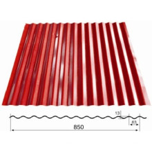 Máquina de ladrilhos de telhas onduladas de metal Dx 1100